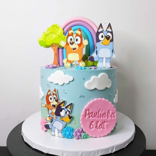 Bajkowy tort dla dziewczynki