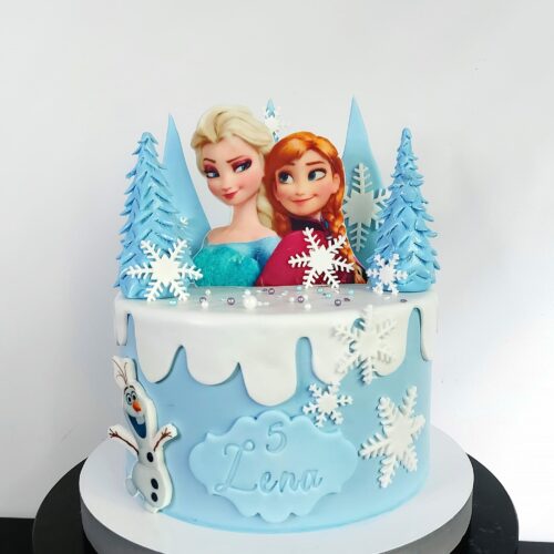 Tort artystyczny - Kraina Lodu