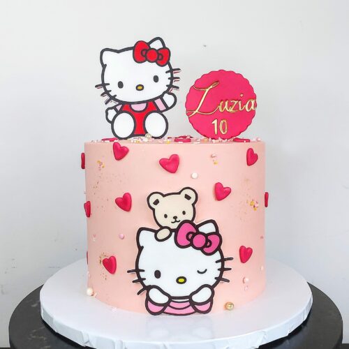 Tort dla dziewczynki Hello Kitty
