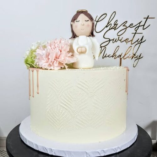 Tort na Chrzest Święty 😇